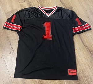 Snap On Limited Edition 2009 schwarz rot Fußball NASCAR Auto Rennen #1 Trikot Gr. XL - Bild 1 von 8