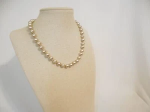 Charter Club 16" Silver-Tone Platinum Simulated Pearl Necklace F455 $38 - Picture 1 of 7