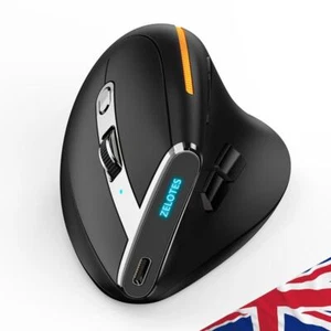 F-36 Vertical Mouse 2400 DPI 8 Buttons Computer Mice for Computer Laptop Desktop - Picture 1 of 12