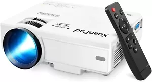 XuanPad Mini Projector FHD 1080P Portable Multimedia Video Projector 55000 Hours - Picture 1 of 10
