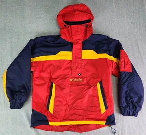Chaqueta De Colección Años 90 Columbia Colorblock Anorak Parka Snowboard Esquí Para Mujer L - Imagen 1 de 12
