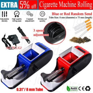 Automatic Cigarette Machine Rolling Tobacco Electric Maker Roller Injector Tube - Picture 1 of 12