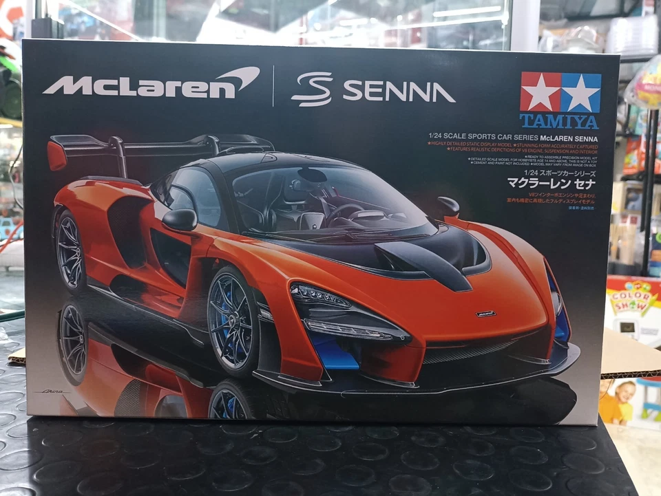 McLaren Senna Scala 1/24 Sports Cra Series 24355 Kit Montaggio Tamiya - Immagine 1 di 1