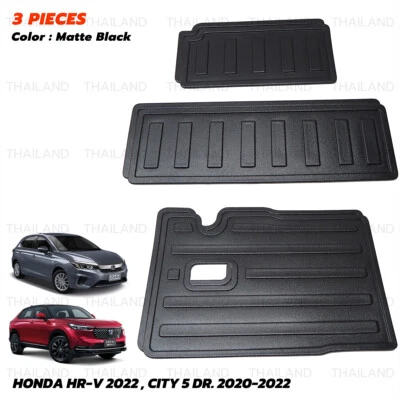 Rear Seat Tray Mat Protector  Fits Honda HR-V SUV City Sedan 2020 2022 Foto 1 de 4