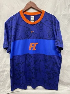NIKE Soccer FC Dri-FIT Jersey Top Mens XLRoyal Hyper Blue Brand New - Picture 1 of 7
