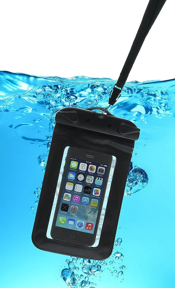 Waterproof Universal Phone Pouch Case for Apple HTC Huawei Nokia Moto Samsung  - Image 1 of 4