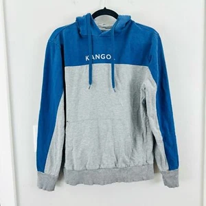 Kangol Blue gray Hoodie Sweatshirt Size Medium - Picture 1 of 10