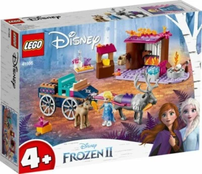 LEGO DISNEY FROZEN II AVVENTURE SUL CARRO DI ELSA ETA' 4+  PEZZI 116 ART 41166 - Immagine 1 di 4