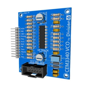 Division 6 CEM3340 VCO Oscillator Main Board, Fully Built - Picture 1 of 1