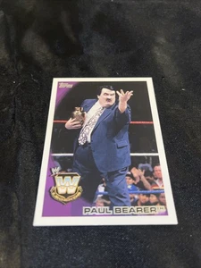 2010 Topps WWE Wrestling Card #102 Paul Bearer - Bild 1 von 3