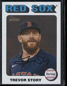 2024 Topps Heritage High Number - Trevor Story #572 White Border - Imagen 1 de 2