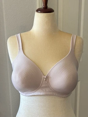 Size 38DD Pink Wireless Bra By Vanity Fair - Image 1 of 3