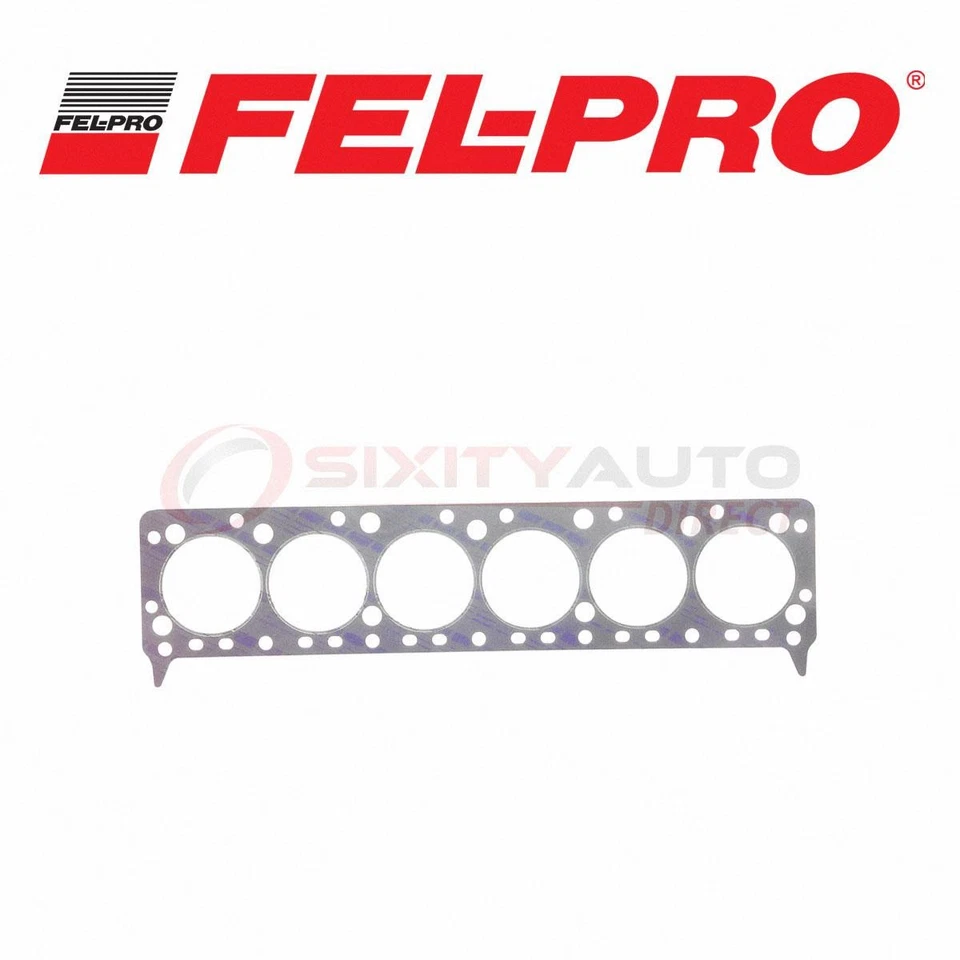 Fel-Pro Cylinder Head Gasket for 1955-1959 GMC PM250 4.1L 4.4L L6 - Engine cy Foto 1 de 4