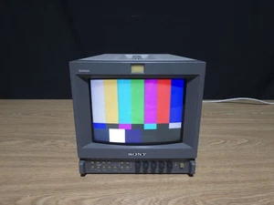 Sony 8" PVM-9L2 Trinitron Professional CRT Monitor BURN-IN - Picture 1 of 13