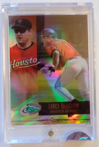 LANCE BERKMAN (Houston Astros) 2002 TOPPS ETOPPS REFRACTOR ENCASED #18 - Picture 1 of 2
