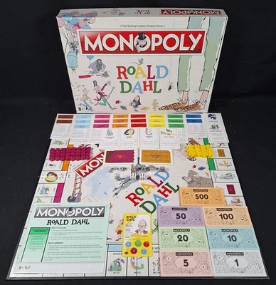Monopoly Roald Dahl 2018 Edition Board Game Complete Set - Image 1 of 4