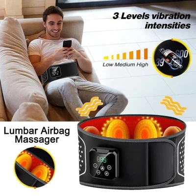 4000mA новый портативный пояс надежном электрический нагрев массажа, 3 сжатия воздуха - Изображение 1 из 4