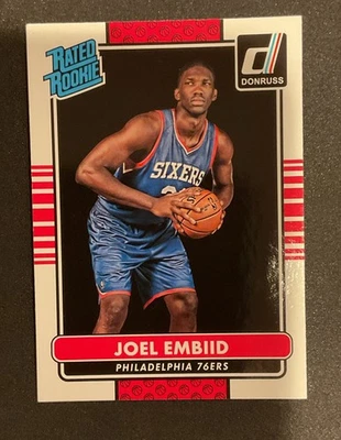 2014-15 Panini Donruss - Rated Rookie Joel Embiid #203 (RC) - Image 1 of 4