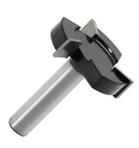 Punta in metallo duro 49,2 mm D 1/2" gambo utensile taglierina CNC router MDF skim tavolo fresa nero - Foto 1 di 2