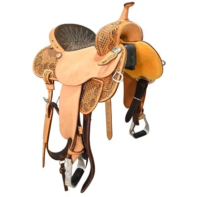 New! 14.5" Martin Fearless Barrel Racing Saddle Code: 257514507012946 - Image 1 of 4