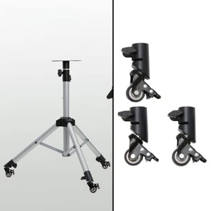Einfache Installation L-f?rmiges Lautsprecherstativ Rollen Tragf?higkeit 66 Pf - Bild 1 von 12