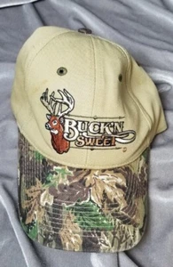 Buck'n Sweet Cap Baseball Hat One Size Fits All Soiled - Picture 1 of 5