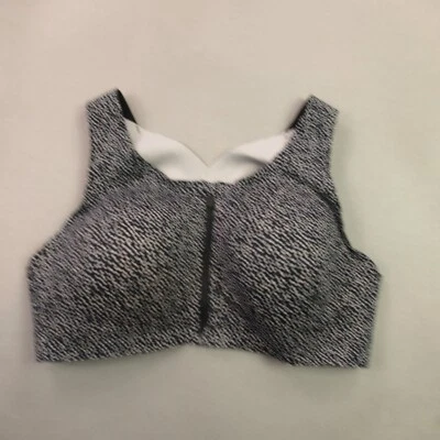 Lululemon Bra Womens 38D Black White Support Lightweight - Image 1 of 4