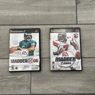 Madden 2004 Y 2006 Para PlayStation 2 (PS2) ¡Juegos con manuales! Foto 1 de 3