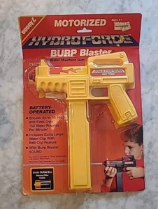 Vintage 1987 BUDDY L Motorized HYDROFORCE Burp Blaster Water Machine Gun  (SHF) - Picture 1 of 8