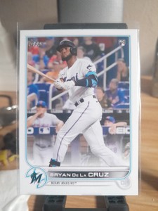 2022 Topps Brian DE LA CRUZ..RC22.mint,gem,clean,edges sharp