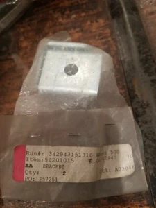 NILFISK GENUINE PARTS LOT OF TWO BRACKETS PART # 56201015 - Picture 1 of 3