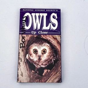 National Audubon Society Owls Up Close Documentary Video VHS Homeschool Teaching - Picture 1 of 10