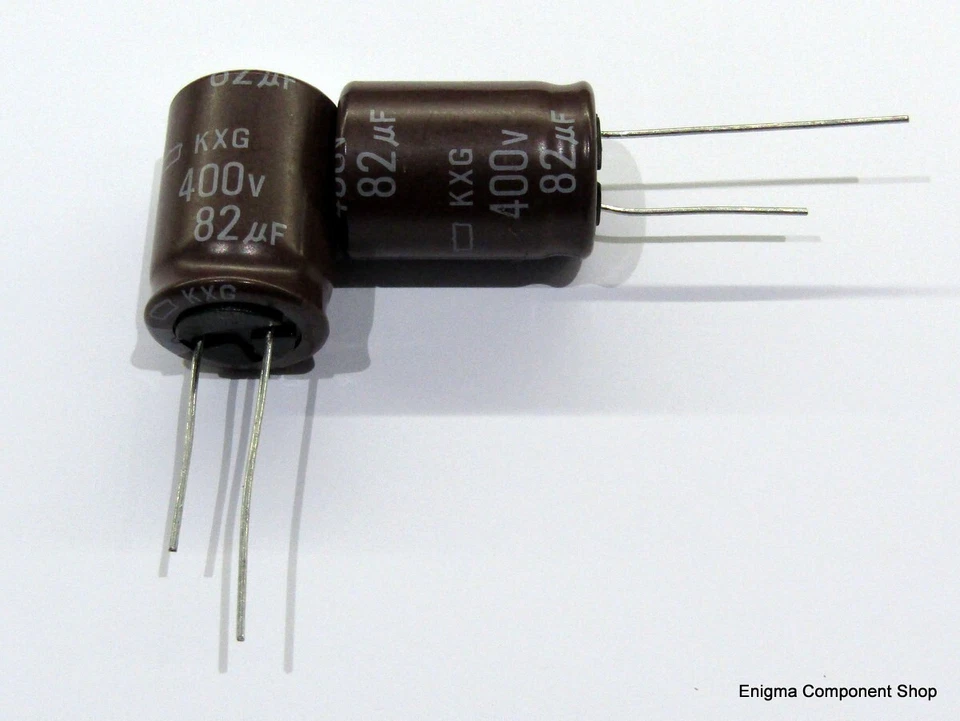 Radial Electrolytic Capacitor 82uF 400V 105'C 16x25. UK Seller - Fast Dispatch.