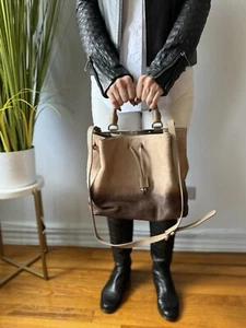 MULBERRY CALFHAIR BUCKET SHOULDER BAG OMBRE SMALL ENGLAND - Bild 1 von 19