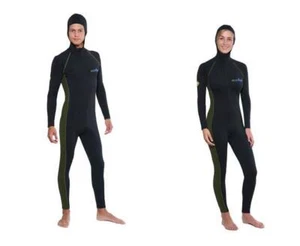 Ecostinger Adult Full Body Swimsuit Dive Skin + Hood Sun Protective UPF50+ - Picture 1 of 5