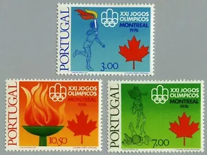 Portogallo 1976 - ""21° Giochi Olimpici Montreal-1976" Set completo nuovo nuovo di zecca - Foto 1 di 1