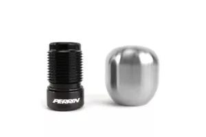 Perrin Stainless Steel Barrel Shift Knob for 2013-2023 BRZ, FRS GR86 Auto Trans - Picture 1 of 3