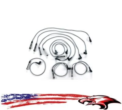 Cables de bujía HECHOS EN EE. UU. para Mercedes-Benz 420SEL 560SEC 560SEL 560SL 86-89 Foto 1 de 4