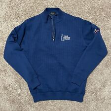 Byron Nelson PGA Tour Championship 1/4 Zip Pullover Sweater Blue Mens size Small