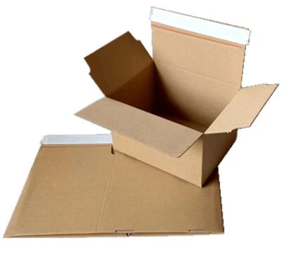 Automatikbodenkarton 230x160x80mm Fix-Aufrichtekarton SMARTBOXPRO