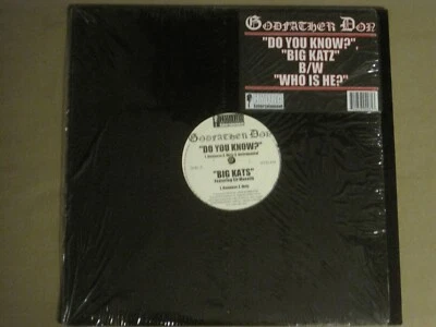 GODFATHER DON DO YOU KNOW? / BIG KATZ / WHO IS HE? 12" 1999 HYD-428 VG+ SHRINK! - Imagem 1 de 3