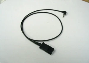 Plantronics Qd Pour 2.5mm Prise Câble Cisco SPA921 SPA504G SPA508G SPA525 Phone - Picture 1 of 1
