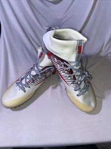 Nike Vapor Untouchable 2 Football Cleats Patriots White/Red 835646-119 Sz 13 - Picture 1 of 11