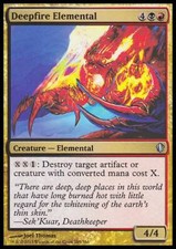 Magic the Gathering MTG Deepfire Elemental (185) Commander 2013   LP