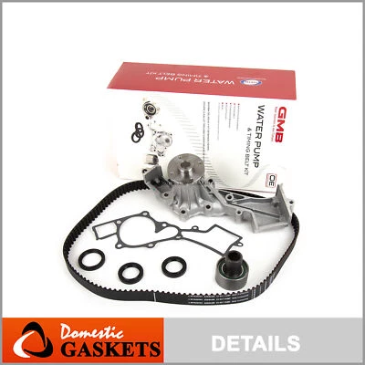 Kit de correa de distribución GMB bomba de agua para 96-04 Infiniti Nissan SOHC VG33E sobrealimentado Foto 1 de 4