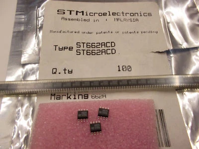 4 Stück ST662ACD = MAX662ACSA | DC-DC CONVERTER for FLASH IC | SO-8 | STM - Bild 1 von 4