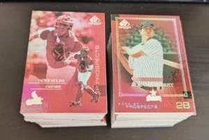 2004 SP Prospects Baseball Complete Base Set 91-290 - Yadier Molina RC - Picture 1 of 1