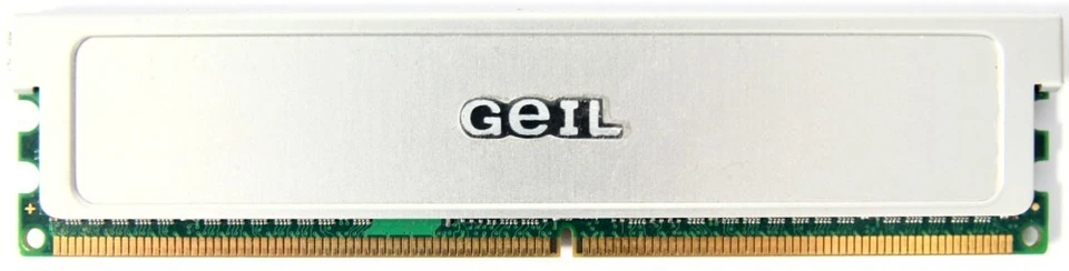 1GB GeIL DDR2 Desktop RAM DIMM PC2-5300U CL5 667MHz 5-5-5-15 @ 1.8V GX21GB5300LX - Image 1 of 1