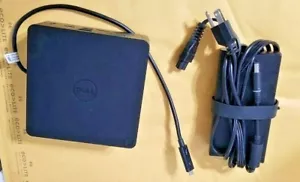 Dell TB16 Thunderbolt 3 Dock with 240W/180W/130W Adapter, Black - K16A - Picture 1 of 5