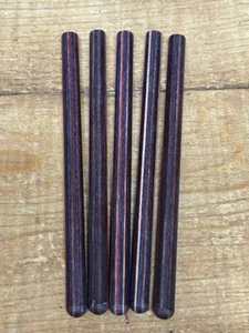 5- Dymondwood Red-White-Blue Colored 5/16" Turkey Call Supplies Striker Dowels - Picture 1 of 1